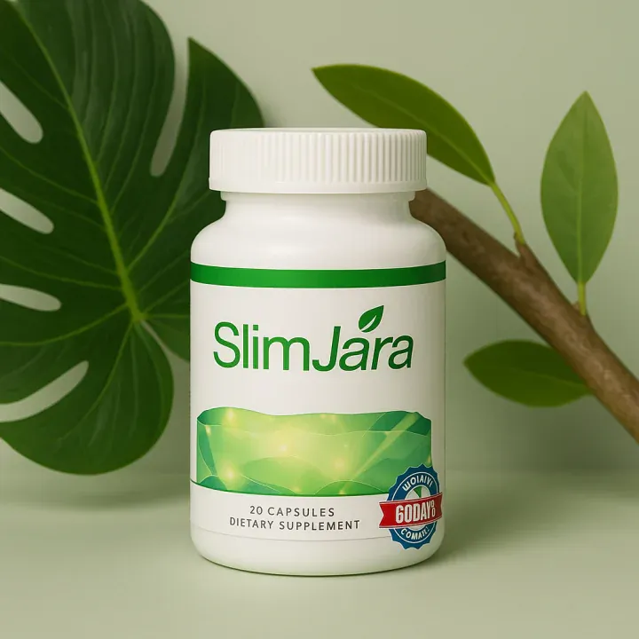 Slimjara supplement bottle for metabolism and fat burning support